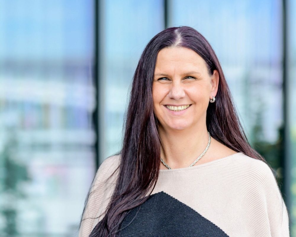 Portait-Bild der Geschäftsführerin Melanie Schoch